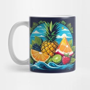 Summer Fruits Summer Vibes Mug